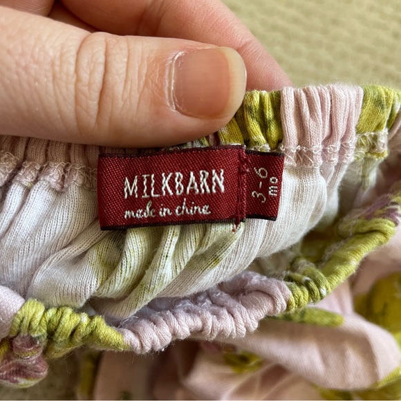 Artichoke Organic Cotton Dress & Bloomer Set 3-6 Months - Picture 5 of 6